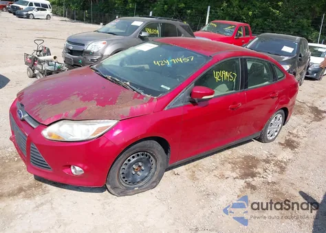 2012 Ford Focus Se from USA, damaged, VIN 1FAHP3F24CL102709